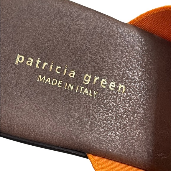 Patricia Green Wedge orange/brown Sandal size 38(8) - Picture 10 of 11